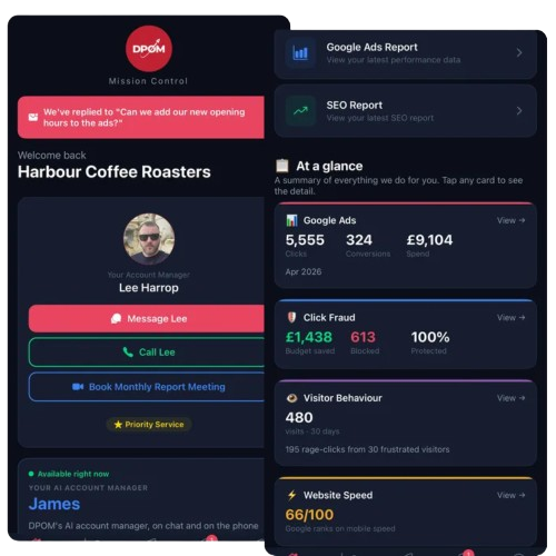 BetaTechPro client portal and mobile dashboard